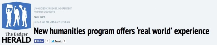 And another article featuring my public humanities work!